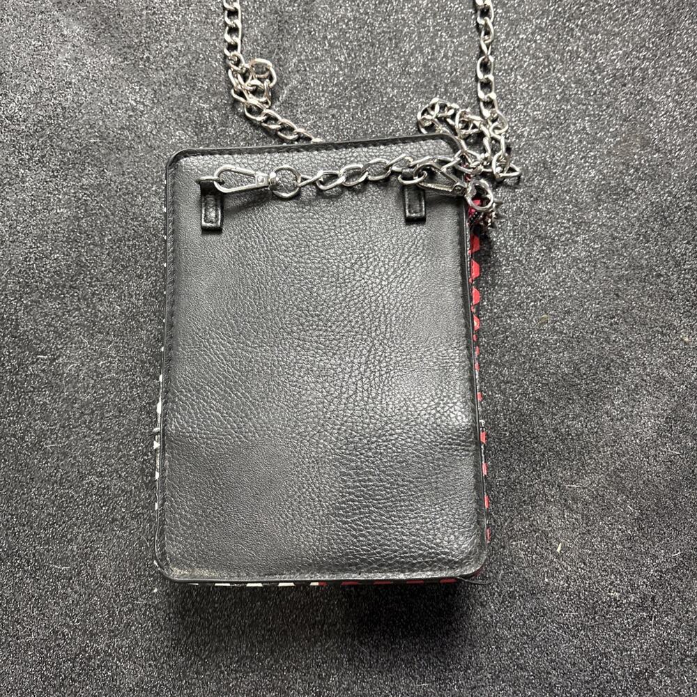 Crossover Queen Of Hearts Bag Red, Black & White - Picture 3 of 5